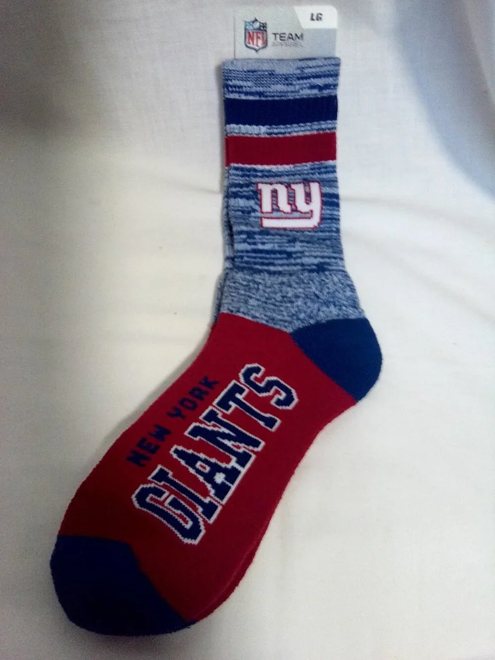 NFL New York Giants socks Large NWT
